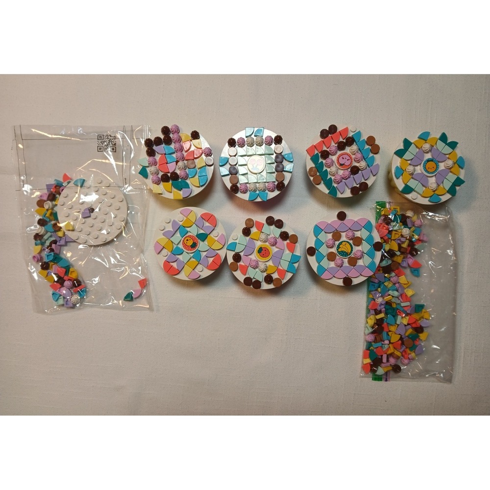 LEGO DOTS Creative Party Kit 41926 Cupcakes Lot with Bases - Picture 1 of 9